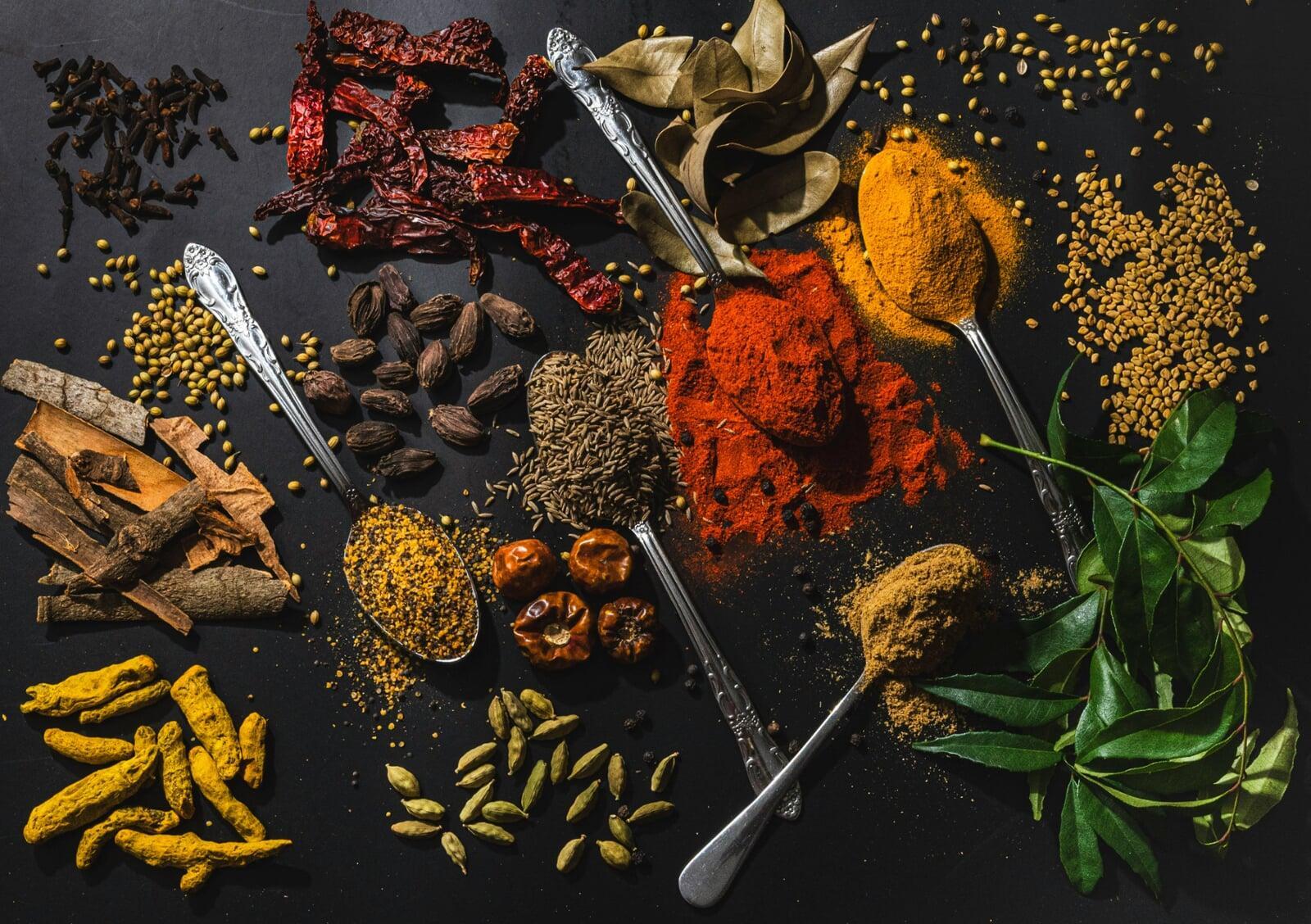 "Export of Indian spices"